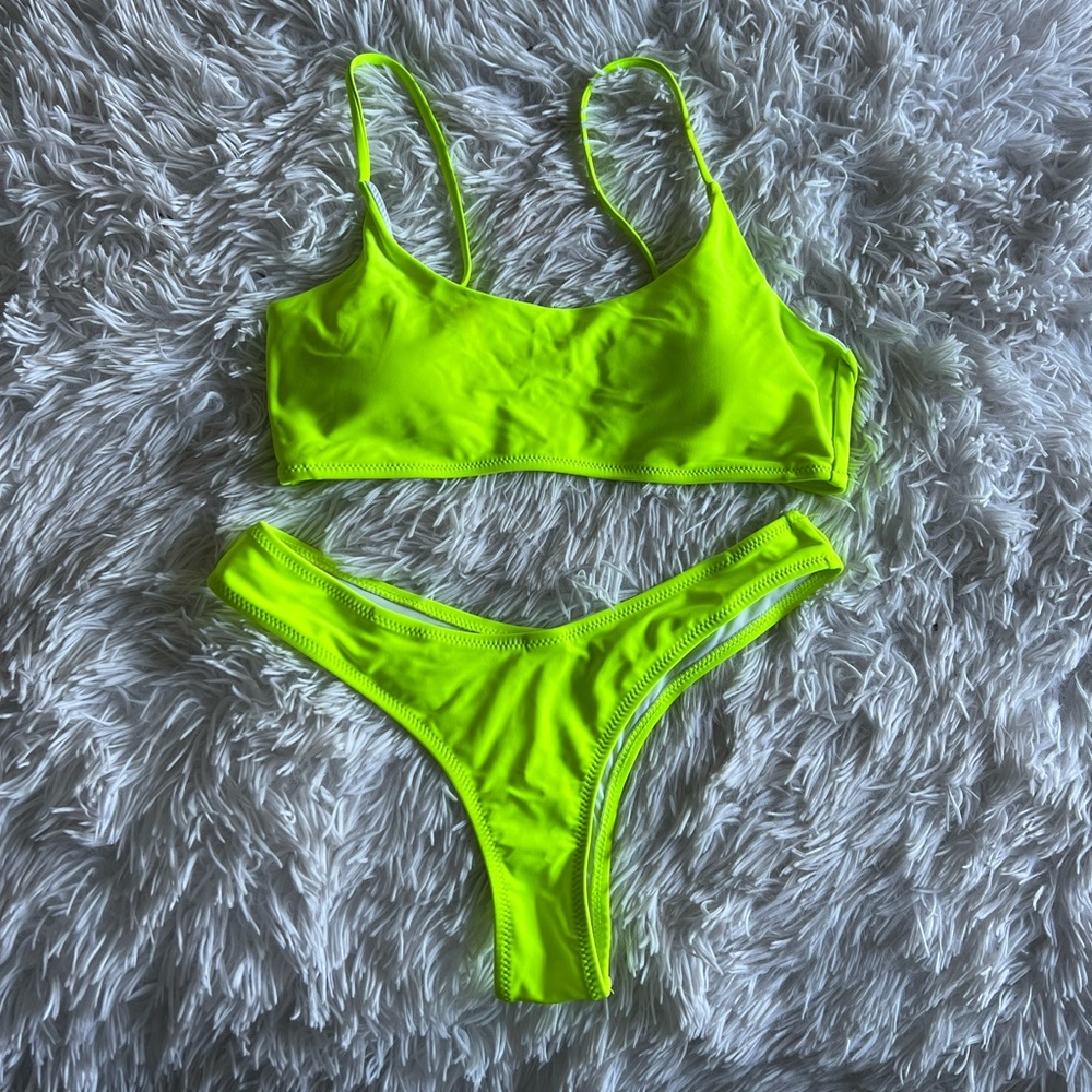 Neon Thong Bikini ⚡️